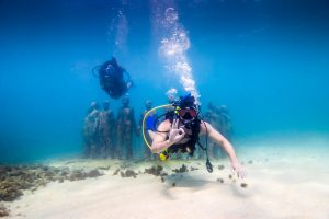 Diving at Grenada’s Underwater Sculpture Park