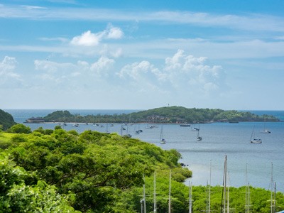 View of Calivigny Island